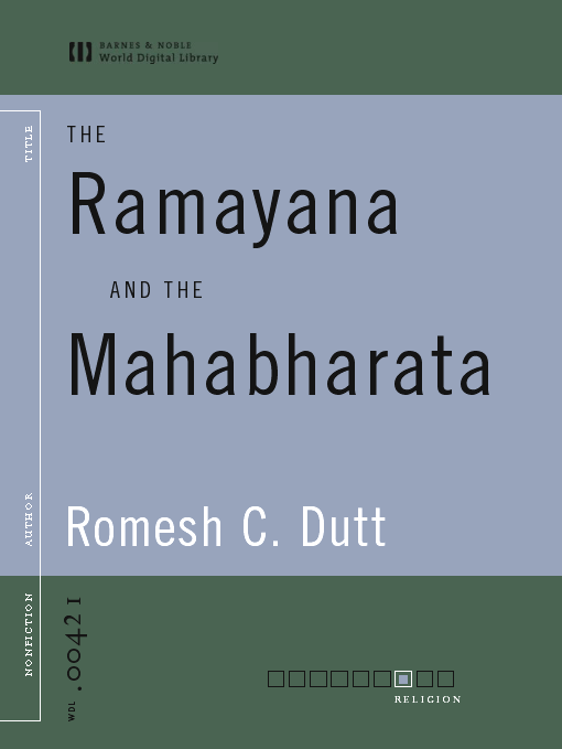 Title details for The Ramayana and the Mahabharata (World Digital Library Edition) by Romesh C. Dutt - Wait list